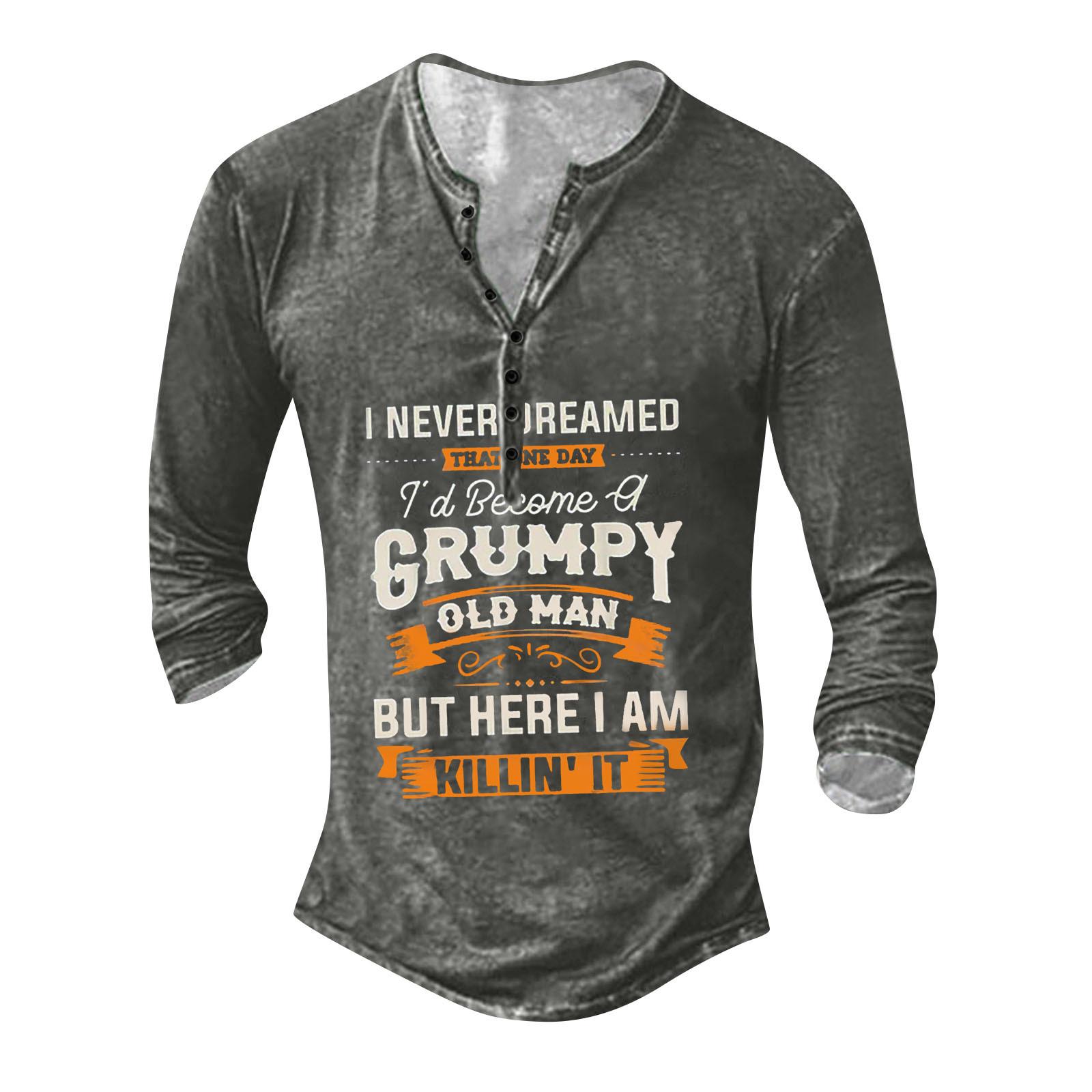 

Мужская модная футболка с длинным рукавом и вышивкой, весенне-осенний пуловер с длинными рукавами и принтом, толстовка M