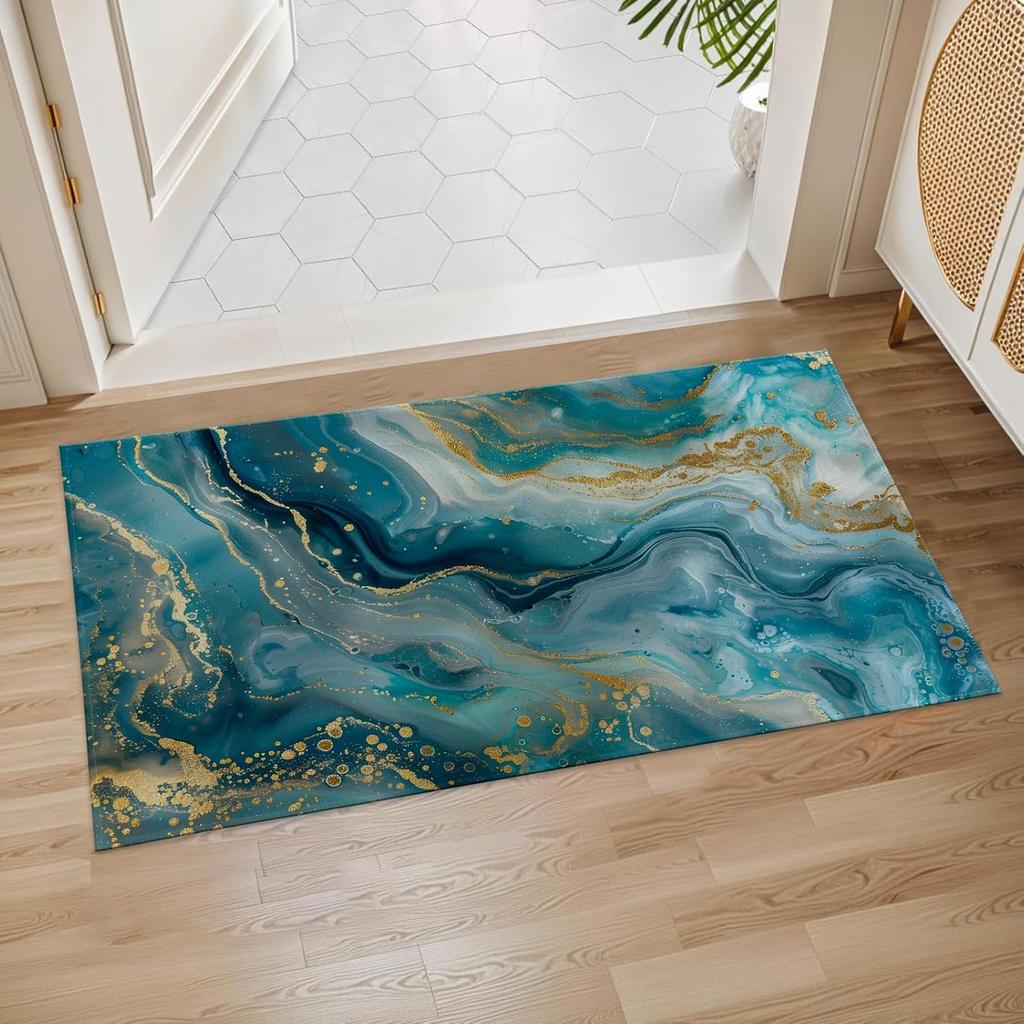 Animal Print Carpet Anti Slip Home Decoration Living Room Bedroom Door Entrance Washable Floor Mat Creative Abstract Pattern