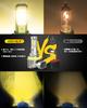 AUXITO H8/H9/H11/H16 LED Headlight, Yellow, H11 LED, Fog Lamp, Yellow 3000K, High Brightness Chip,