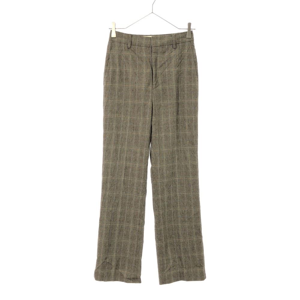 Unused UNITED ARROWS TOKYO Made In Japan Check Pattern Straight Pants Women Used