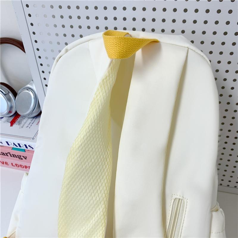 Junior School Sstudent Schoolbag Women Campus Backpack Print Large Capacity Backpack