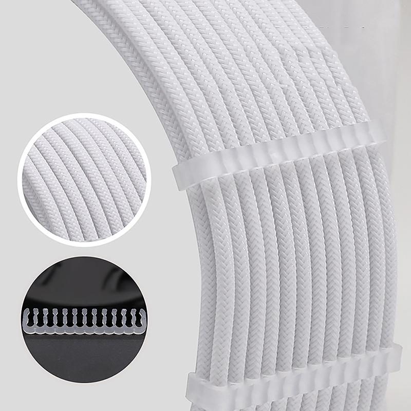 Psu Atx 24Pin Extension Cable Nylon Braided 8-Pin 6+2Pin Cord 24-Pin Motherboard Extension For Computer Pc Case Power Cable Kit