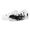 Nike Air Force 1 Slip Resistant Abrasion Resistant Low Top Skateboard Shoes Unisex Black White CW2288-111(Team587-D)