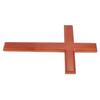 Wooden Crucifix Wall Decor 30cm Simple Smoothly Polished Wood Wall Hanging Crucifix