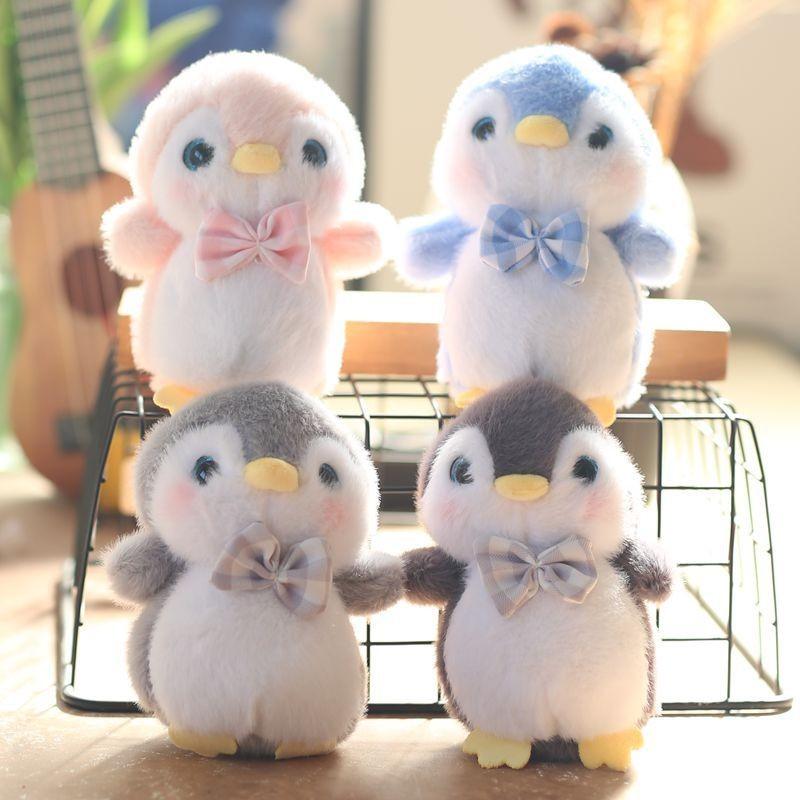 Penguin Keychain Backpack Plush Toy Stuffed Bag Decoration For Teens Gift
