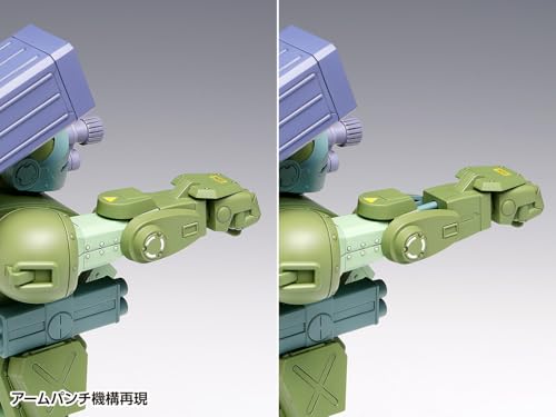 Wave Armored Trooper Votoms Scope Dog Red Shoulder Custom 1/24 Scale, Approximately 19cm Tall, Pre-Colored Plastic Model BK-181 (Robot)