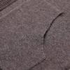 Hengyuanxiang Men's Thick 100% Wool Zipper Vest