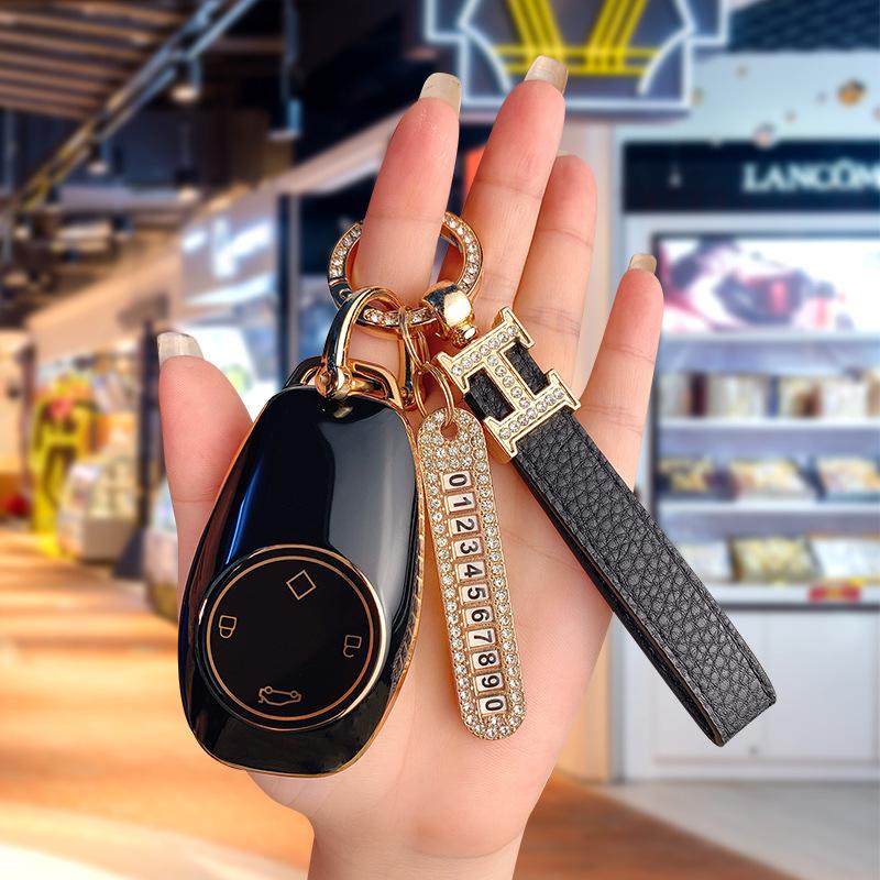 2023 Leapmotor T03/S01/C01 Key Case - Protective Remote Shell for Women