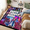Gta Vi Cover Wohnzimmer Rutschfester Bereichsteppich Weicher Teppich für Schlafzimmer Spielzimmer Sofa Büro Heimdekoration Fußmatte Weihnachtsgeschenk C9211635