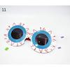 1 Piece of Halloween Glasses Creative Novelty Funny Glasses Pumpkin Skull Spider Web Scary Eyeballs Scary
