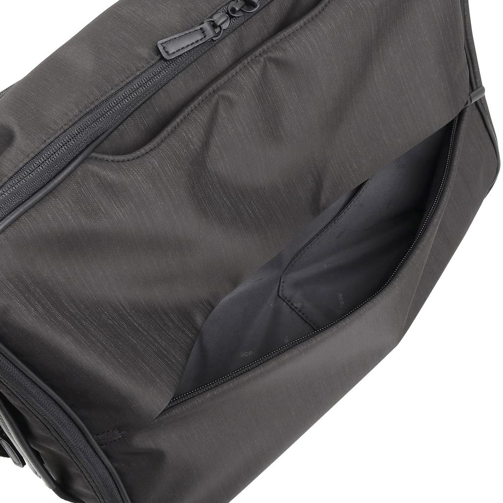 Ace Gene CombiLite 2 Business-Rucksack, Nein. 68456, passend für 15,6-Zoll-PCs, passend für Dokumente im B4-Format, schmutzabweisend und wasserabweisend. Auch