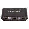 HD Multimedia Interface KVM Switcher 4K 30Hz Teilen 2 Computer zu Einem Monitor mit USB Kabel für