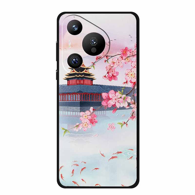 3D Emboss Case For Honor 400 Pro Phone Case Flower Shockproof Silicone Soft Coque For Honor400 Pro Back Cover Case 400Pro Funda