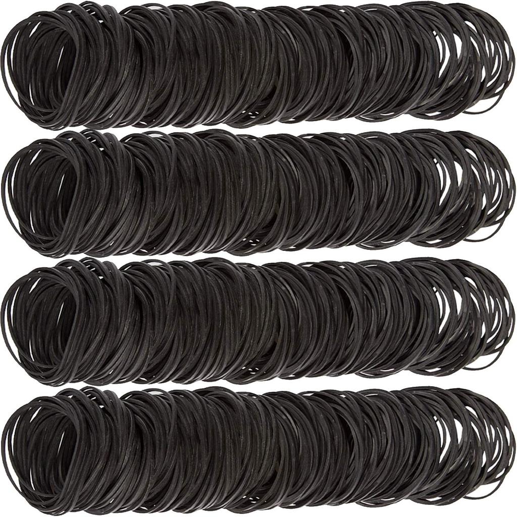 AMUU Rubber Bands Small 650 Pcs Size16 Rubber Bands 38mm #16 Rubber Band for Office Supplies School Home Elastic Band