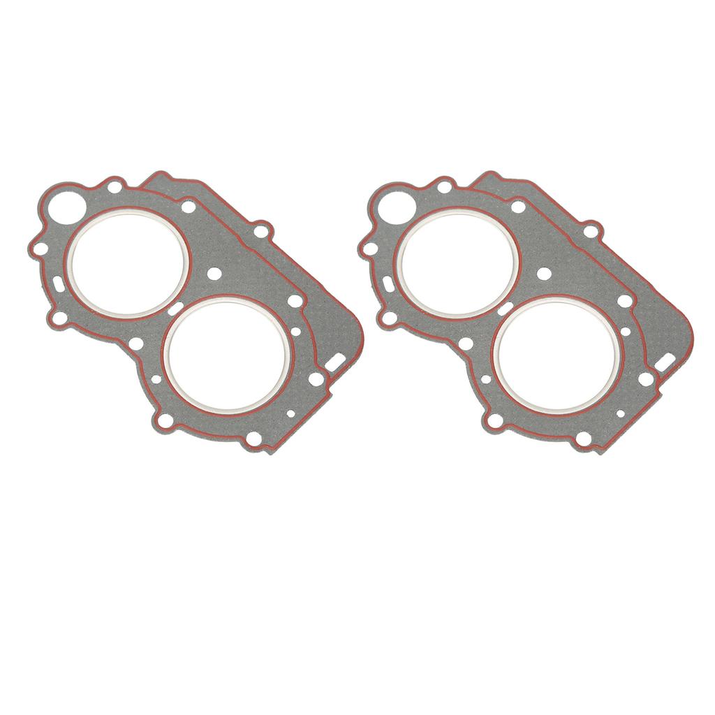 2Pcs Outboard Engine Cylinder Head Gasket Plastic 63V‑11181‑A1 for 2 Stroke 15 HP Boat