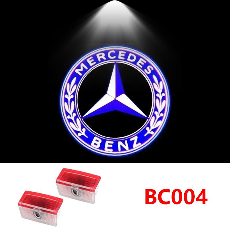 BLZ3 HD LED Projector Door Courtesy Welcome Light For Mercedes Benz AMG W205 W212 W213 A B C E M GL GLA GLB GLC GLE GLS Accessories