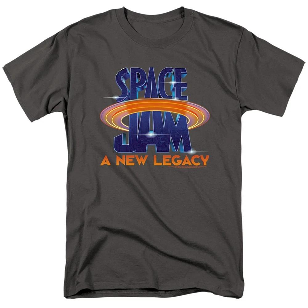 Space Jam - Space Jam 2 Logo - Unisex Short Sleeve Children s T-shirt - Gray 140