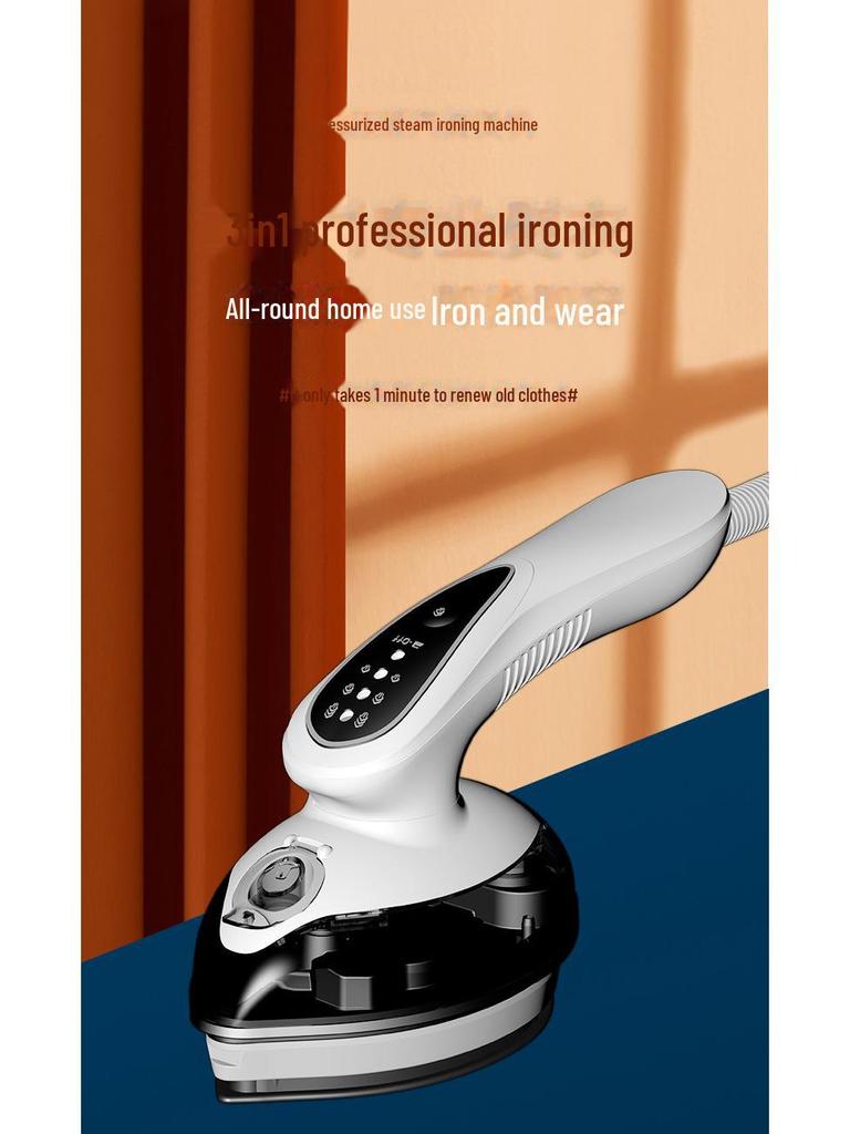 Compact Steam Iron for Home and Dorm Use