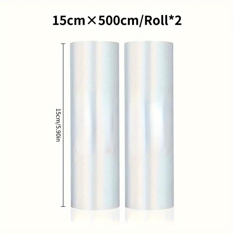 

Два рулона вакуумных пакетов для консервирования пищевых продуктов. Не содержат бисфенол-А, идеально подходят для вакуумного хранения бытовых кухонных принадлежностей.