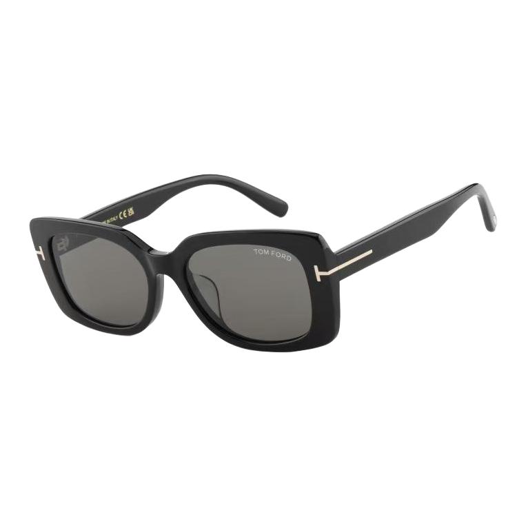 

TF Mirror Leg T Logo Rectangular Sunglasses Unisex sunglasses Black TF1170-K-01A Basic Packaging-Eyeglass Case+Box