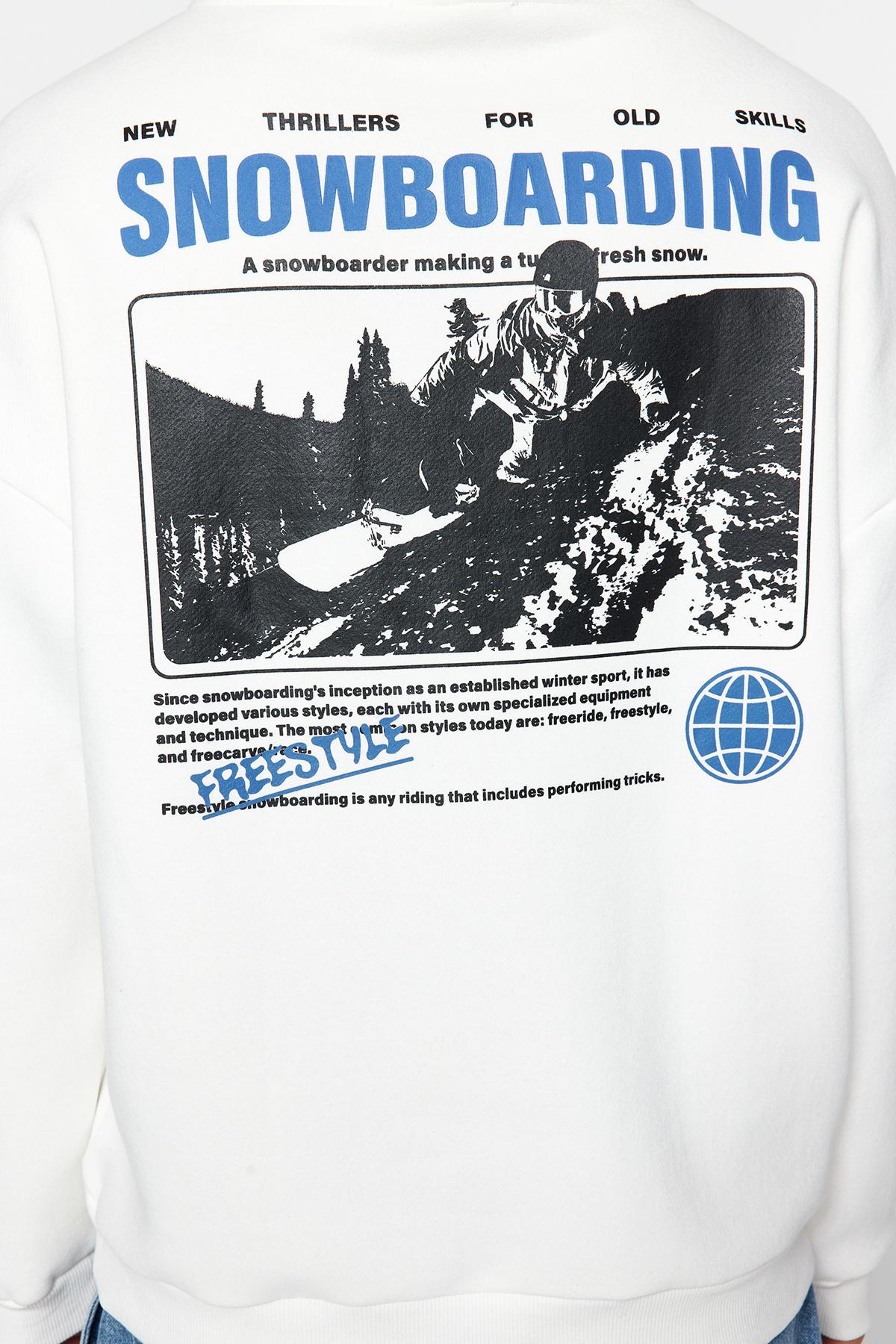 Толстовка - Черный - Оверсайз