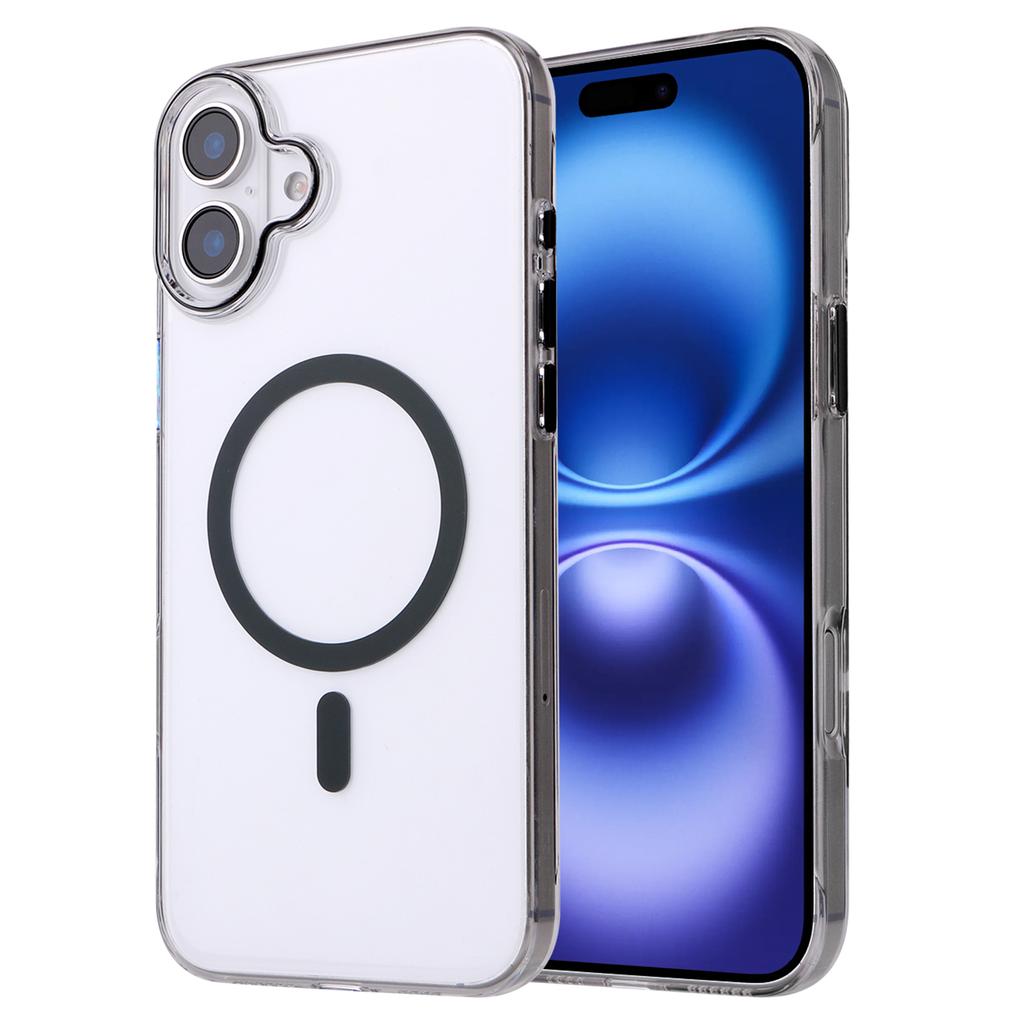 For iPhone 16 Plus Magnetic Case Compatible with MagSafe 1.0mm Ultra Thin PC Back Cover