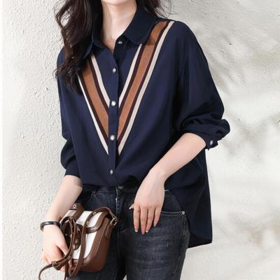 HwaSe Women S Double V blouSe Hl5fbl004c