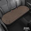 Cartoon Linen Car Seat Cushion – Universal Fit for Rear Driver Seat, Four Seasons
