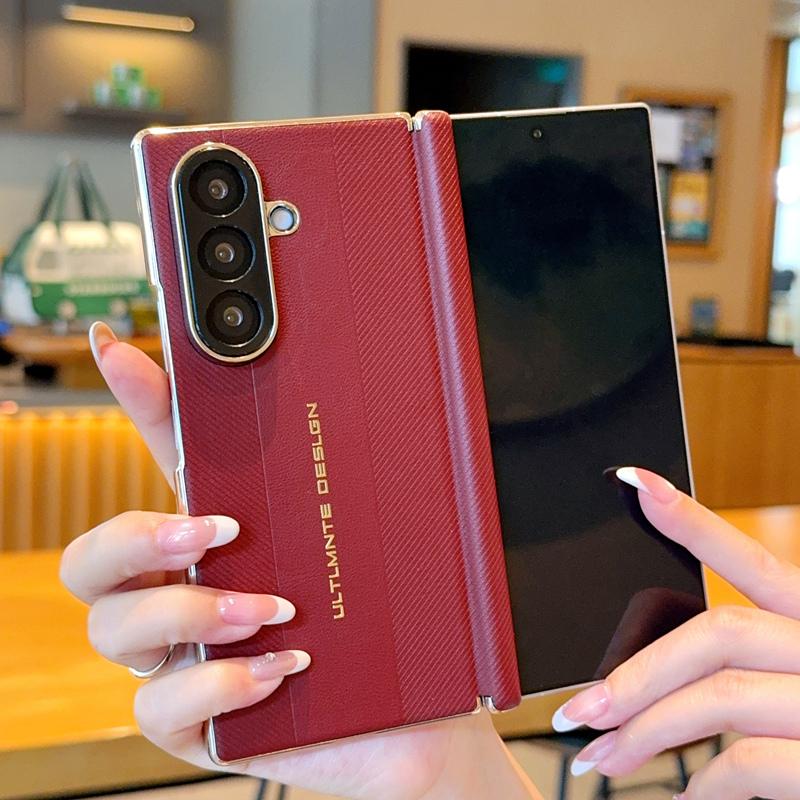 Módní pouzdro pro telefon Samsung Galaxy Z Fold 8 Ultra, nárazuvzdorné, jednobarevné, tvrdá PC skořepina, ochrana pantu, zadní kryt
