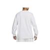 Nike SS23 Solid Color Crew Neck Casual Sweatshirt Men sweatshirt White DX0885-051