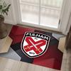 Fulham Football Design Crystal Velvet Carpet Cozy Non?Slip Printed Rug For Bedroom Living Room Entrance