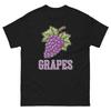 Amateur de Raisins Image Alimentaire Dessin Animé T-shirt Drôle T-shirt