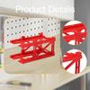 1/64 Diorama Vehicle Display Stand Mini Double Parking Space Tiny Photo Prop for Sand Table Train