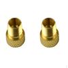 2 Pieces Tire Tube Pump To Valve Converter Adapter