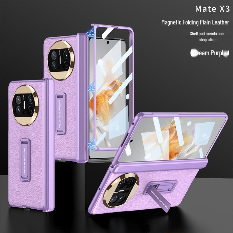 Huawei MateX3 Full Coverage Leather Hard Shell Case - Simple, Durable, Anti-Fall Design