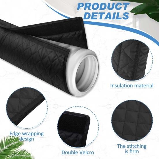 Air Conditioning Insulation Cover Set Universal Easy to Install Portable AC Hose Insulation Sleeve Air Conditioner Hose Cover Wrap