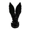 3D Printed Kneeling Angel Statue, Praying Cupid Figurine with Delicate Wings, Compact Matte White Desktop Ornament for Home Decor, Shelf, Nightstand