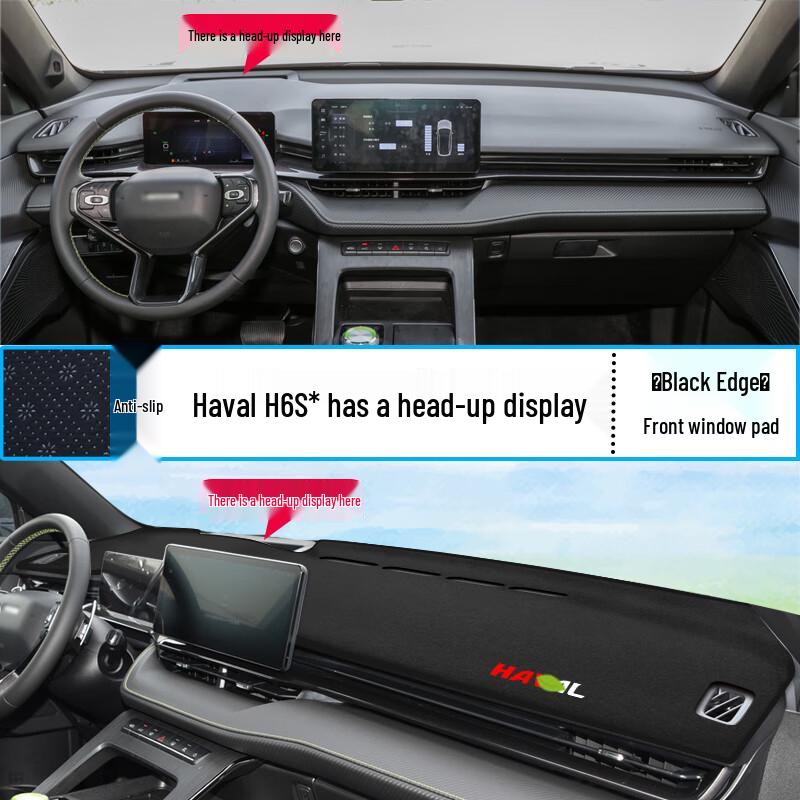 Haval H6S Anti-Glare Dashboard Mat for Sun Protection and Interior Decor