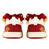 Nike Court Borough Cushioning, Wear Resistant Low Top Skateboard Shoes Women's Red Gold BQ5448-119(Team1302-)