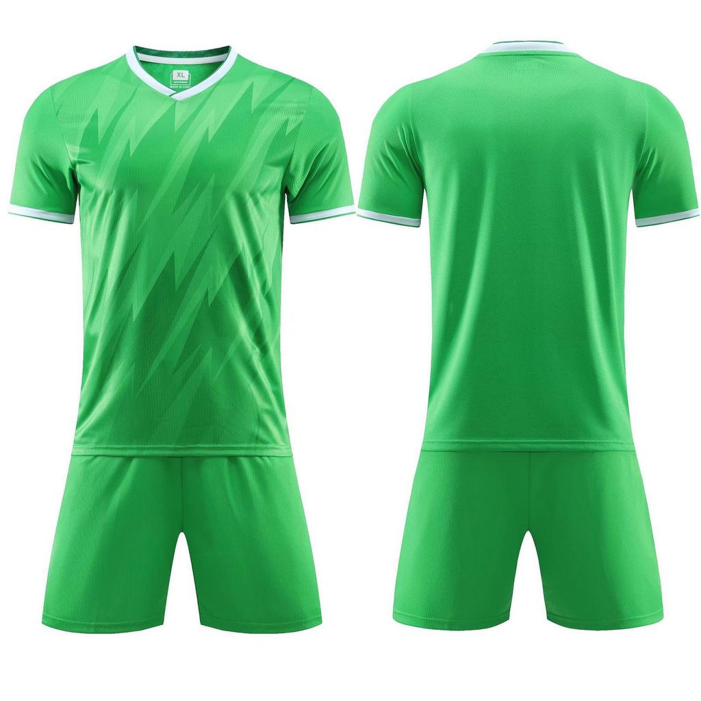 Football Uniform Set, Student Football Uniform, Adult Children'S Training Uniform, Light Plate, Football Uniform Printing, Diy