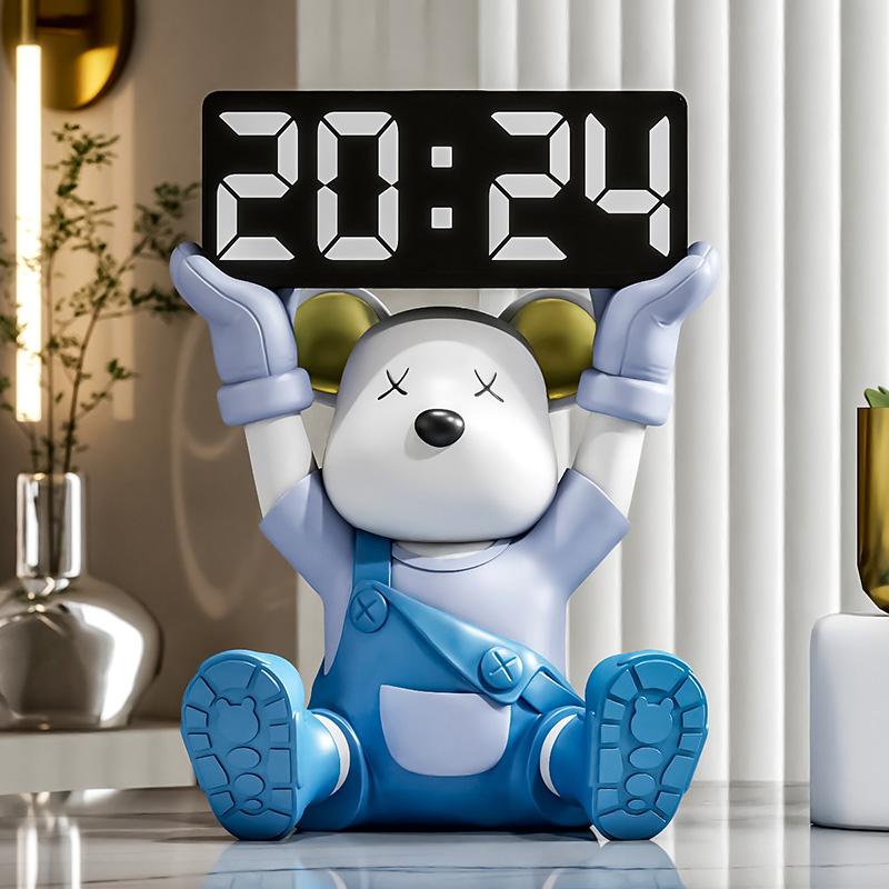 Violent Bear Electronic Alarm Clocks Living
