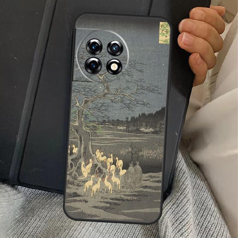 Japanese Ukiyoe Case For OnePlus Nord 5 CE 2 3 4 Lite N20 N30 OnePlus 15 13 12 11 10T 10R 12R 13R 13T Cover