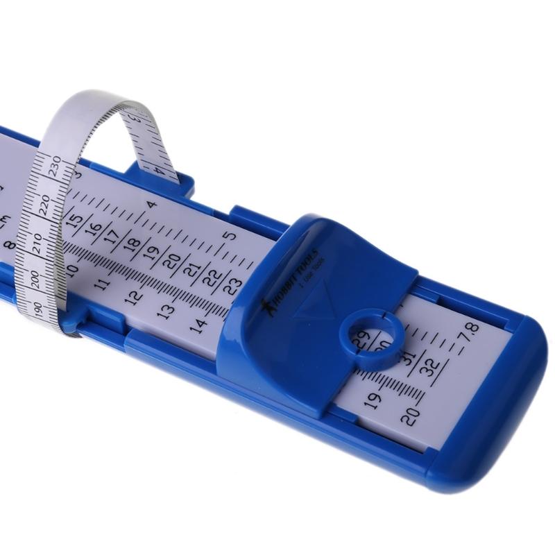 Safe Plastic Kids Foot Gauge 20CM Length for Measuring Foot Width and Size Home Foot Measuring Device