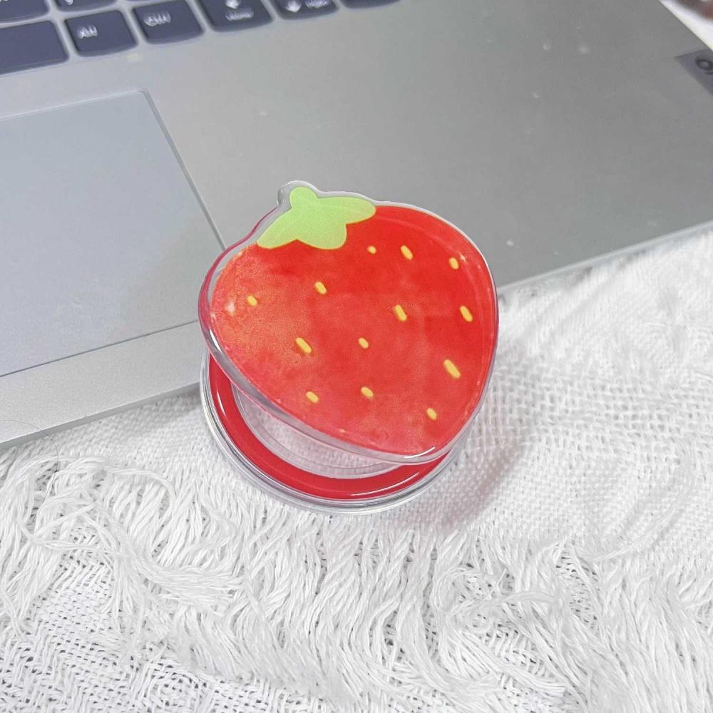 Korejský Roztomilý Jahoda Meloun Magnetický Držák Grip Tok Griptok Stojan na Telefon Podpora Pro iPhone 16 Pro Pad Magsafe