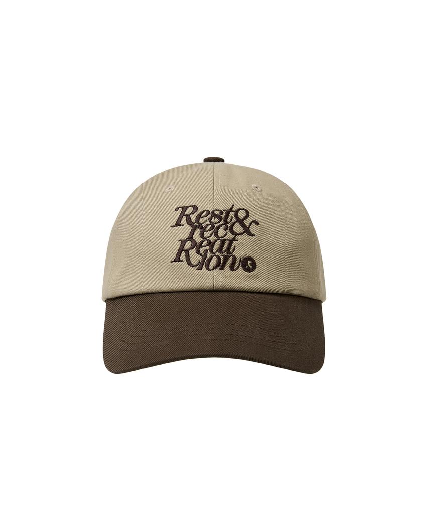 REST&RECREATION Cotton Coloration Logo Cap - Beige