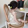 Korean-Style Portable Baby High Chair with Safety Harness