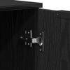 Sideboard 3 pcs Black 70 x 41 x 75 cm Particleboard
