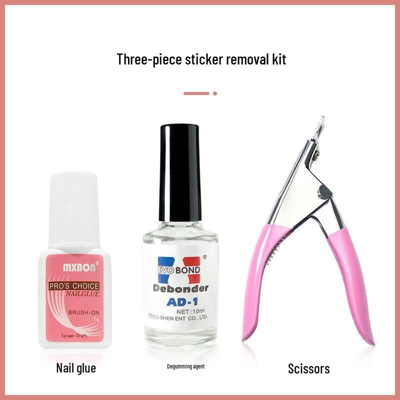 U-Shaped Nail Clippers and File for Gel Extensions - Salon-Quality Manicure Tool Set