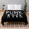 Punk Rock Throw Blanket