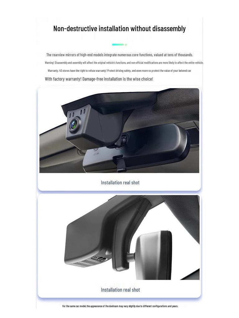 4K Dash Cam with Free Wiring for Lynk & Co Models 01, 03, 05, 06, 09